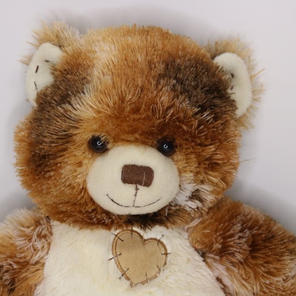 Build A Bear Kinectimals Champ Calico BAB Teddy Bear Heart Patch Plush - Picture 6 of 14